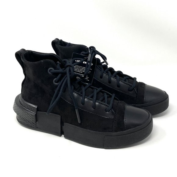Converse Shoes - Converse CTAS DISRUPT CX Black Canvas Hi Casual Suede Shoes Women Size 5 168582C